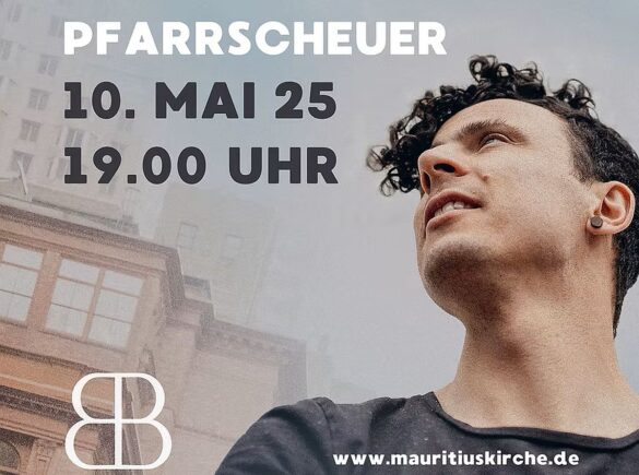Bastian Benoa in der Pfarrscheuer Pleidelsheim