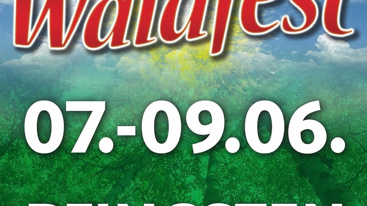 Pleidelsheimer Waldfest 2025 – Drei Tage voller Musik, Gemeinschaft und guter Laune!