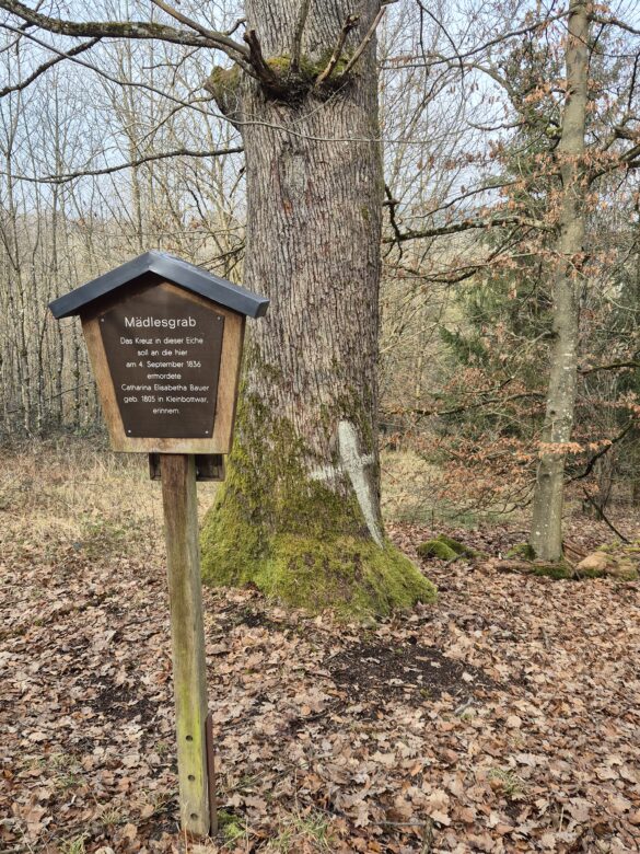 Mädlesgrab im Hardtwald