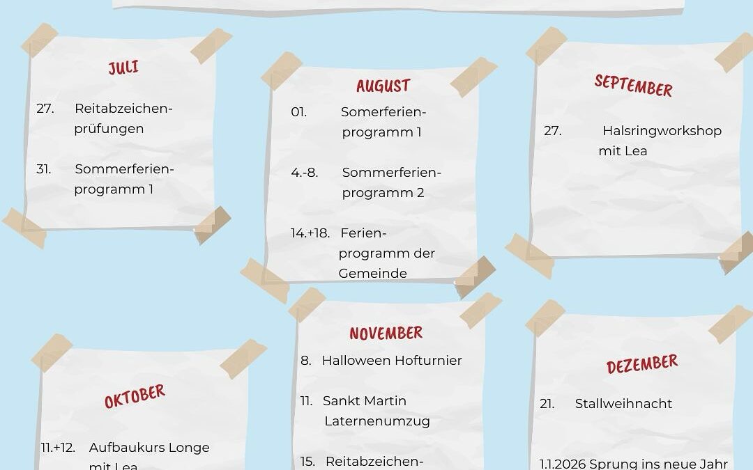 Hofleben startet mit abwechslungsreichem Programm ins zweite Halbjahr 2025