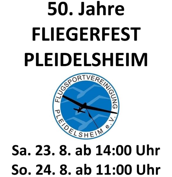 50 Jahre Fliegerfest Pleidelsheim