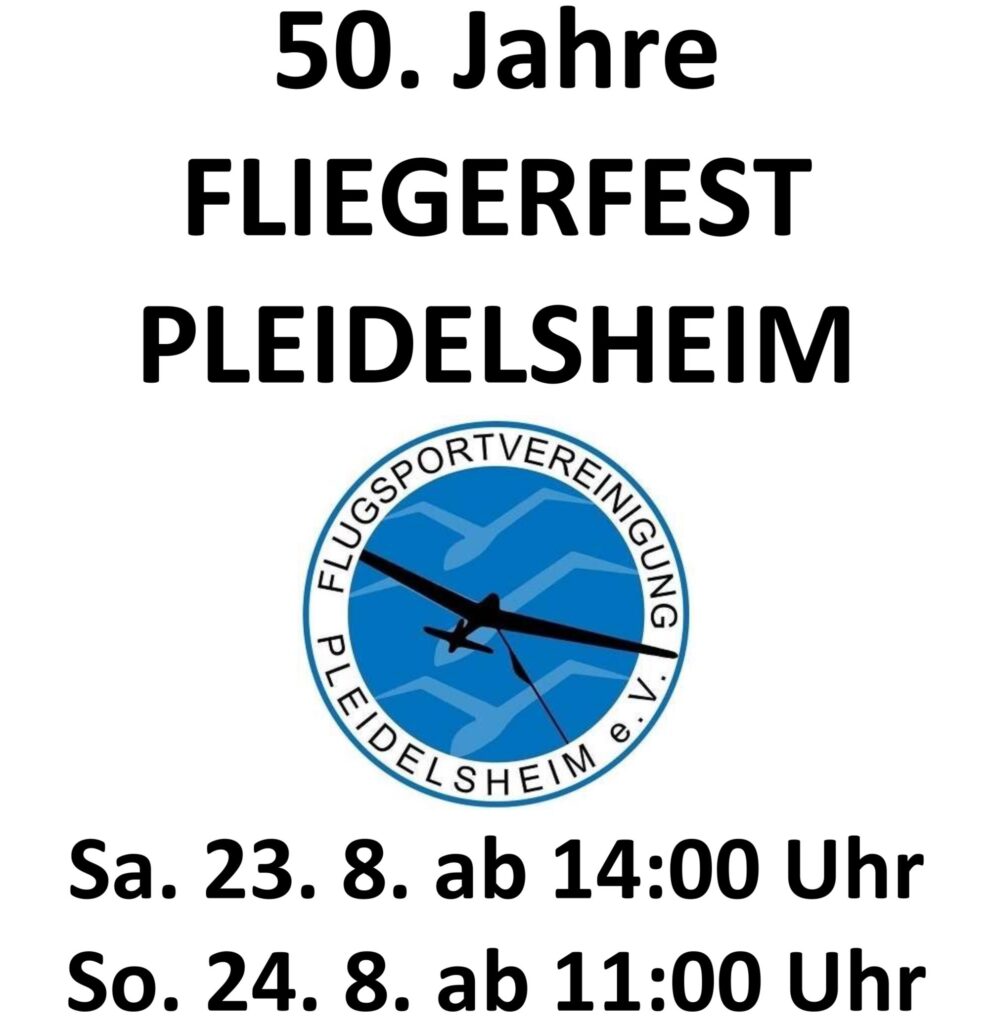 50 Jahre Fliegerfest Pleidelsheim
